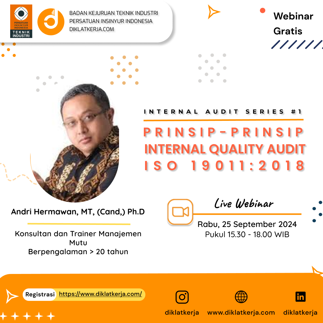 Prinsip-prinsip Internal Quality Audit ISO 19011:2018