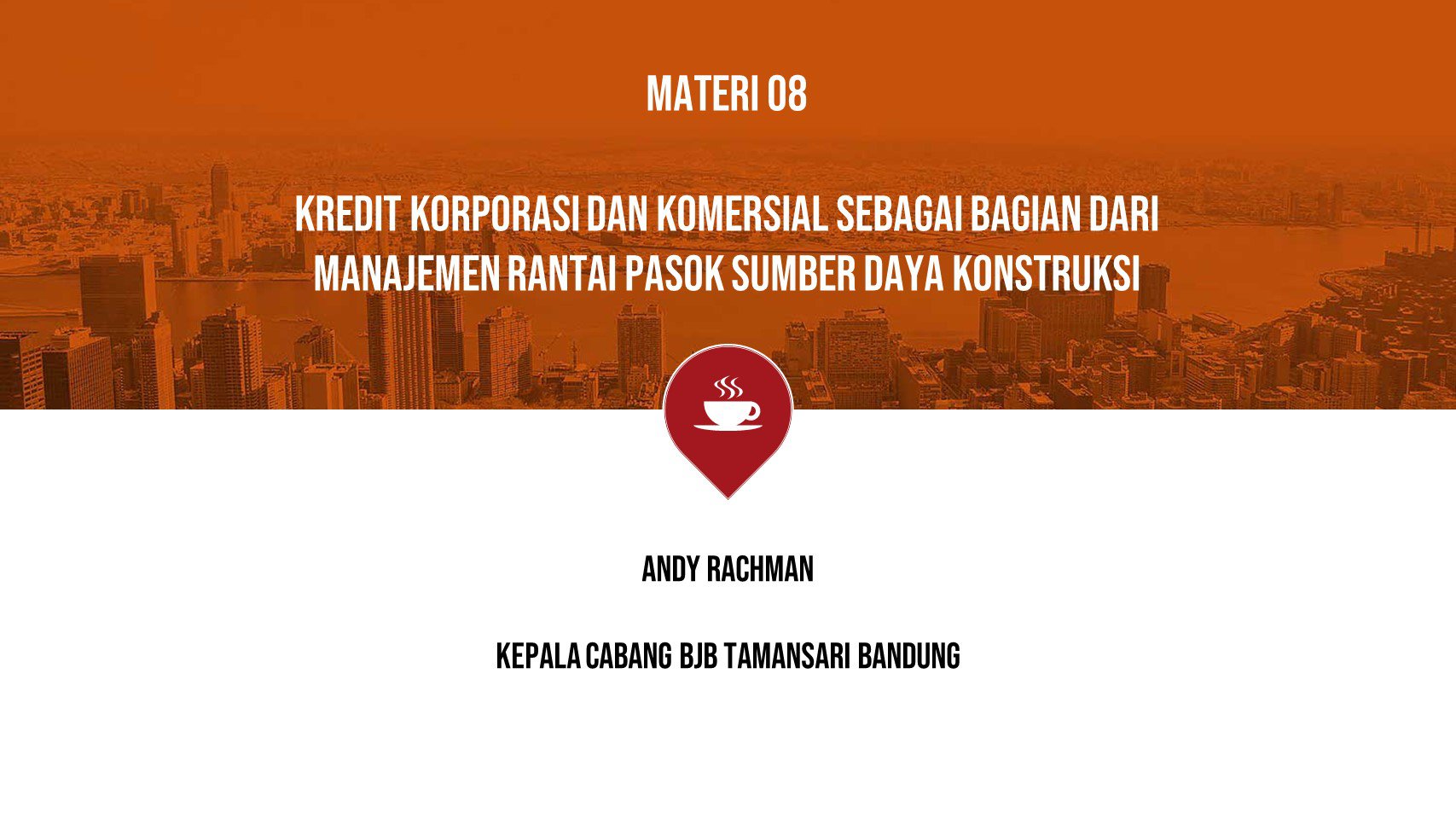 KREDIT KORPORASI DAN KOMERSIAL SEBAGAI BAGIAN DARI MANAJEMEN RANTAI PASOK SUMBER DAYA KONSTRUKSI