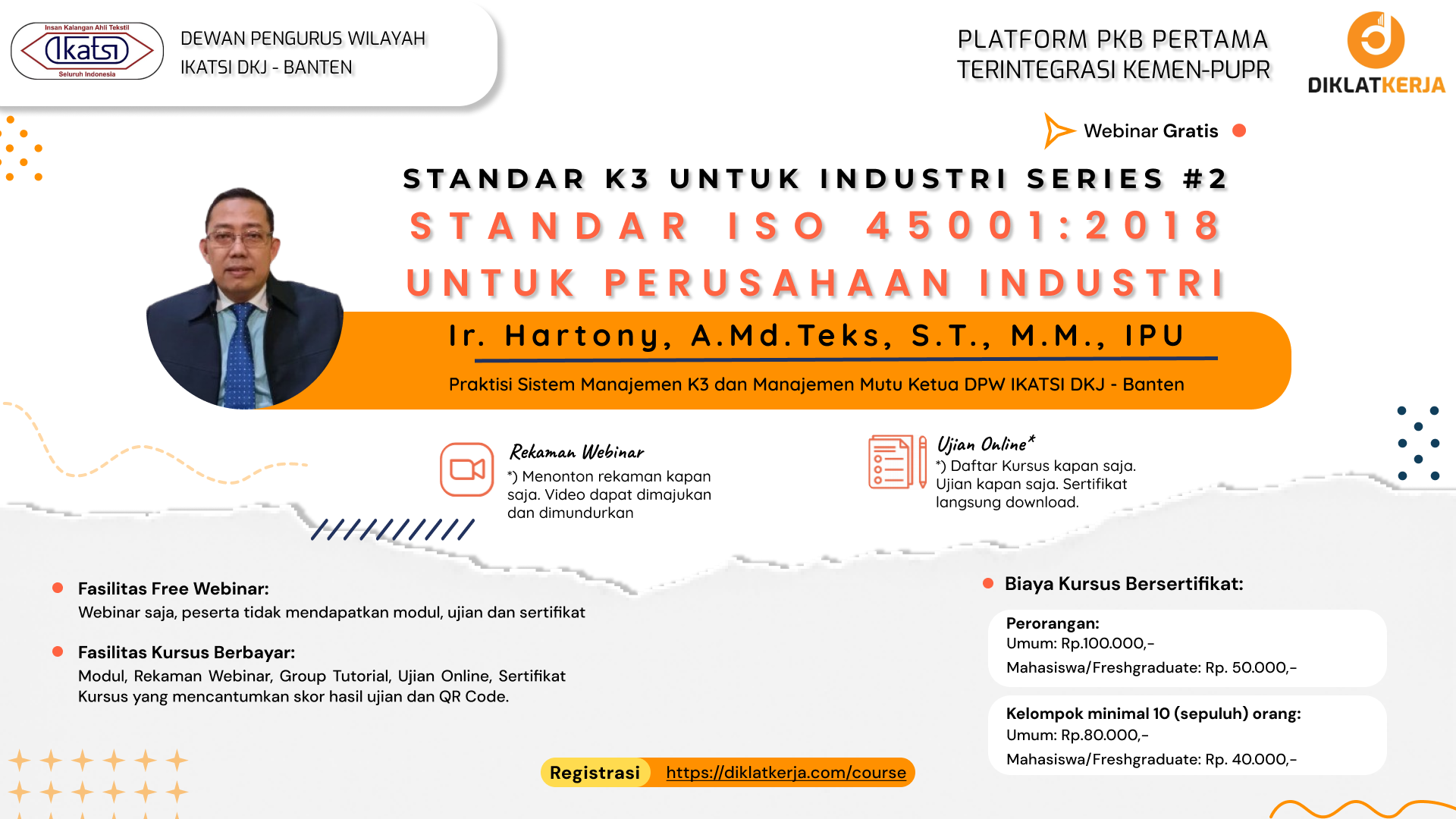 Standar ISO 45001:2018 untuk Perusahaan Industri