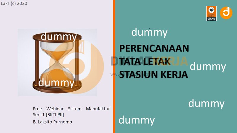 Perencanaan Tata Letak Stasiun Kerja