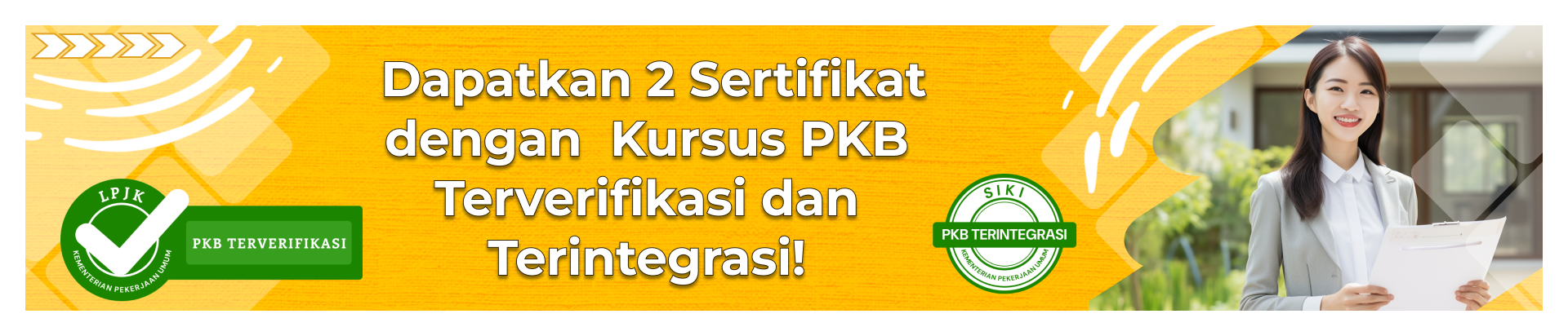 Kursus PKB dapat 2 sertifikat